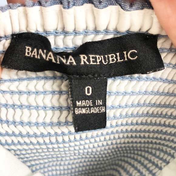 Banana Republic Chambray Cropped Jumpsuit Size 0 - Picture 11 of 13
